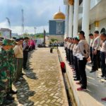 Polres Pesawaran Bersama TNI dan Dinkes Giat Bersih-bersih