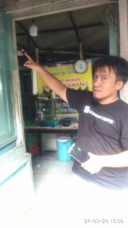 3 warung makan di bobol maling di pertokoan sumur Bandung