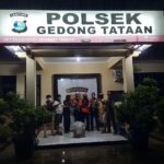 Tekap 308 Polsek Gedung Tataan Amankan Seorang Pembawa Senpi