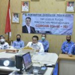 Pemerintah Kab. Pesawaran Bersama Badan Pusat Statistik Laksanakan Video Conference