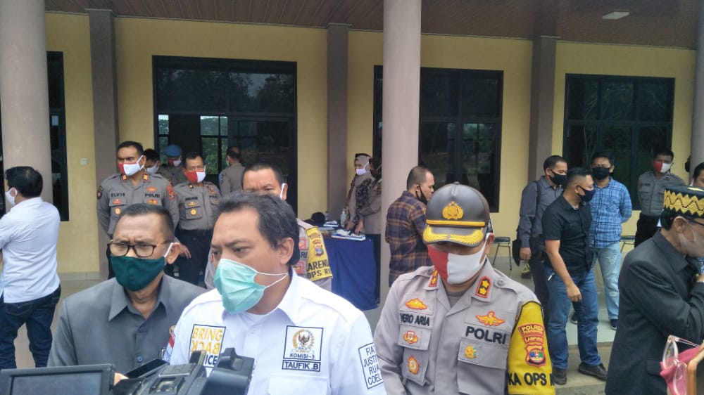 Anggota Komisi III DPR RI Fraksi Nasdem Kunjungan Kerja ke Pesawaran