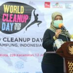 Bersih – bersih sampah, Wagub Chusnunia Peringati Puncak World Cleanup Day