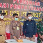 Gubernur Lampung Bersama Mentan Resmikan Irigasi Pompa Tenaga Surya di Tegineneng