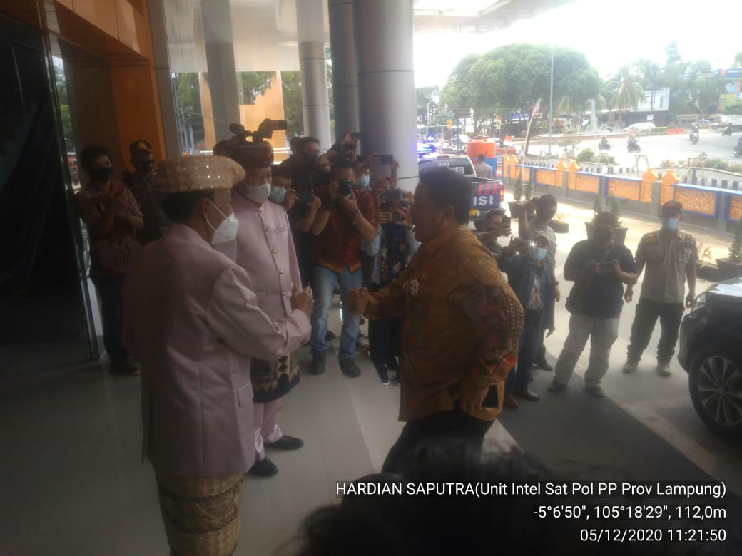 Gebernur Lampung Arinal Djunaidi Resmikan Gedung Sesat Agung Sai Wawai