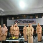 Novianti Novriwan Jaya Hadiri Hari Ulang Tahun Ke-21 Darma Wanita