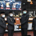 DPRD kota Metro gelar Rapat Paripurna Pembahasan tentang Pengambilan Keputusan bersama 3 Raperda