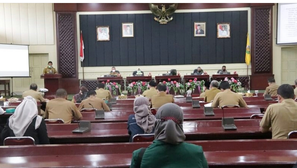 Gubernur Pimpin Rakor Penanganan Serta Pelaksanaan Vaksin Covid-19 Provinsi Lampung