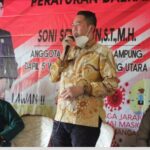 Anggota DPRD Propinsi Lampung melakukan Sosialisi peraturan daerah