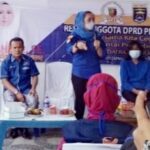 Reses Siti Rahma Anggota DPRD Propinsi Lampung Dapil III Di Pardasuka