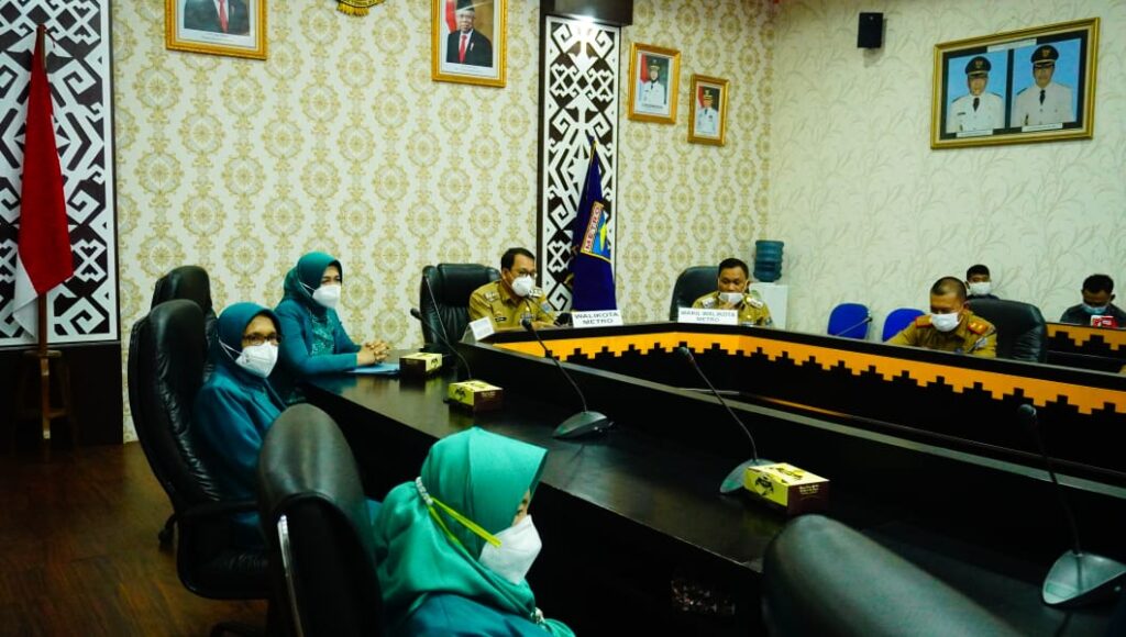 Pemkot Metro Mengikuti Webinar Perlindungan Hukum Bagi Perempuan dan Anak Korb TV an Kekerasan