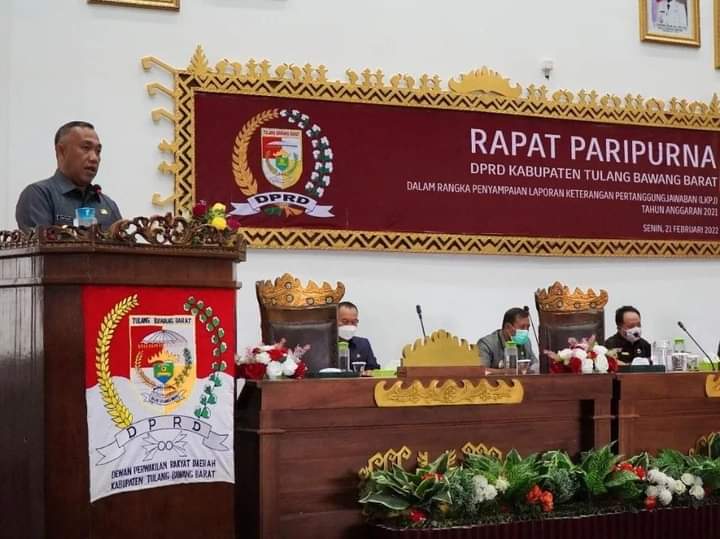 Pemerintah Kabupaten Tubaba Adakan Rapat Paripurna Digedung DPRD