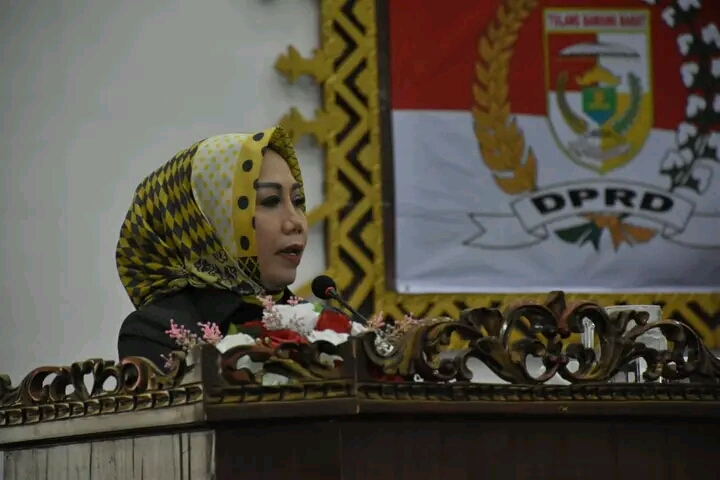 Rapat Paripurna DPRD Dihadiri Pj Bupati Tubaba Zaidirina Tentang APBD Tahun Anggaran 2021