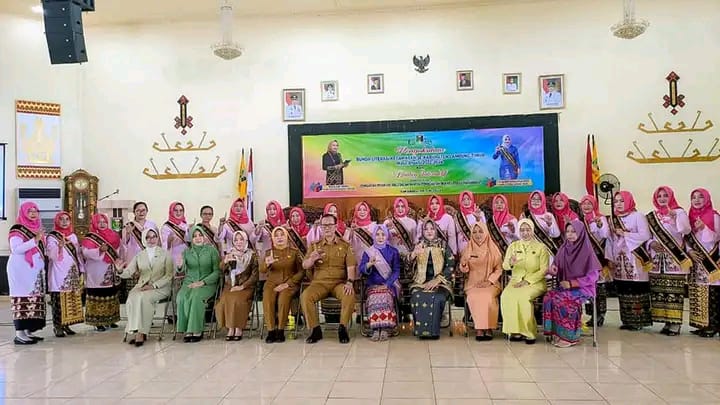 24 Bunda Literasi Kecamatan Se-Lamtim Dikukuhkan