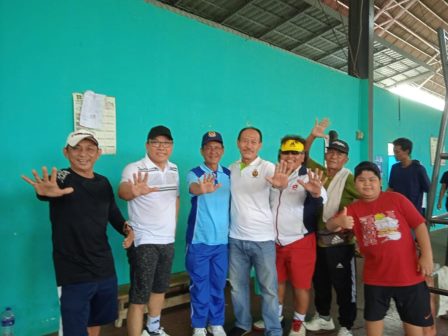 Walikota metro buka turnamen tenis walikota cup tahun 2022