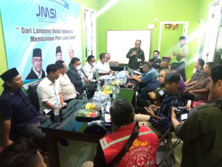 Diskusi Pertama JMSI Lampung, Para Tokoh Hadir Bedah Dampak Kenaikan BBM