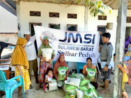 JMSI Sulbar Peduli, Bantu Korban Bencana Banjir di Kalukku Mamuju